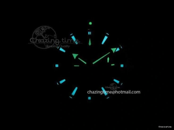 0513 GoodFit Seamaster Professional Chrono RG Blue Ceramic Blue Dial On Blue Gummy Strap A 8213